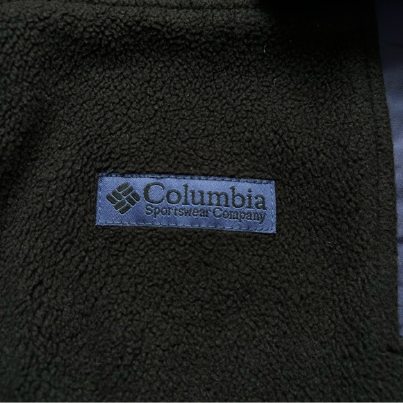 Vintage 90s Columbia Long’s Peak Convertible Fleece Winter Jacket Purple Medium - Picture 9 of 13